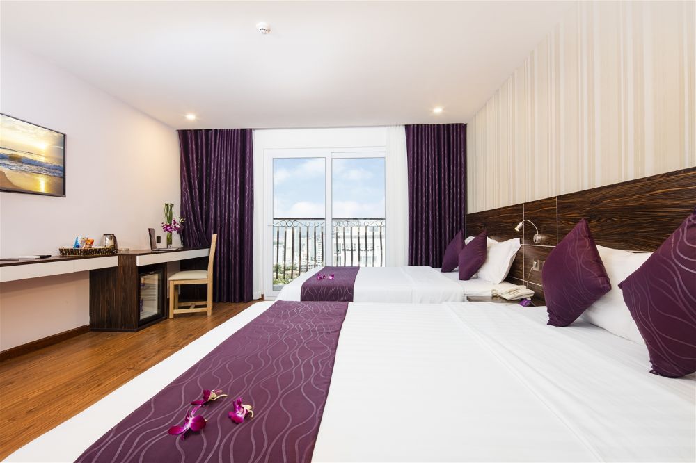 Family City View/Ocean View, Balcony Nha Trang Hotel 3+