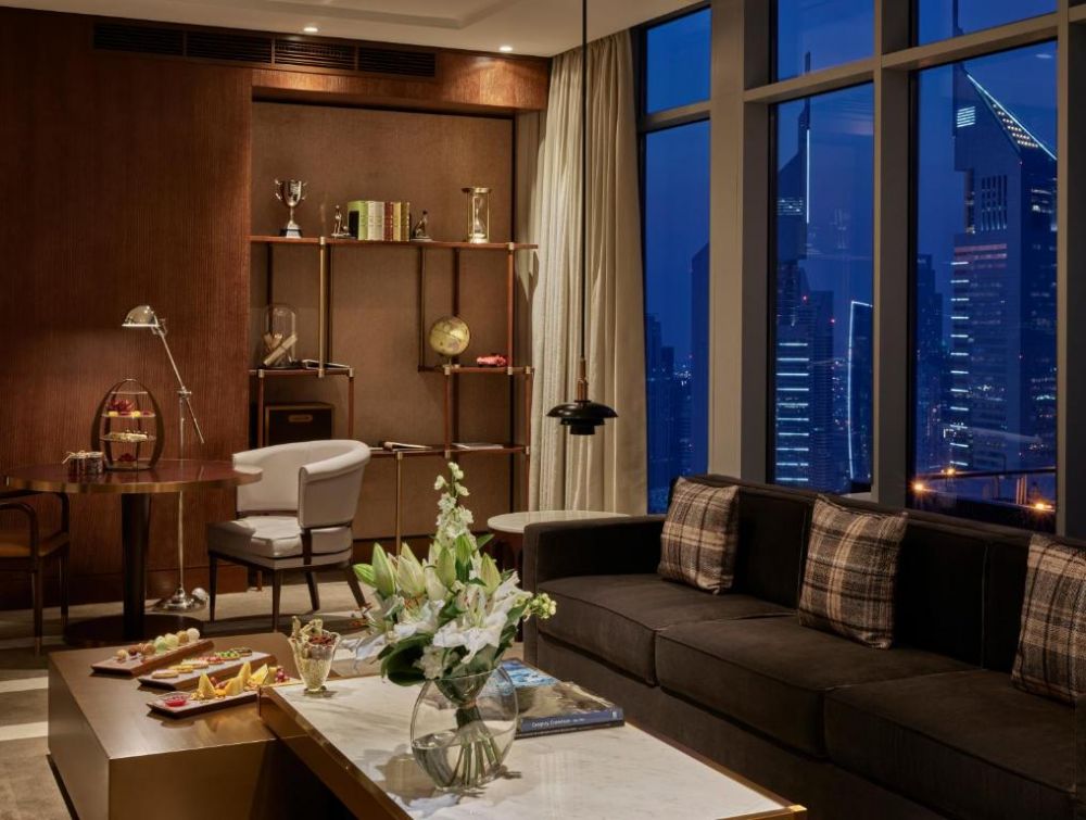 Corner Suite With Skyline View, Waldorf Astoria Dubai International Financial Centre 5*