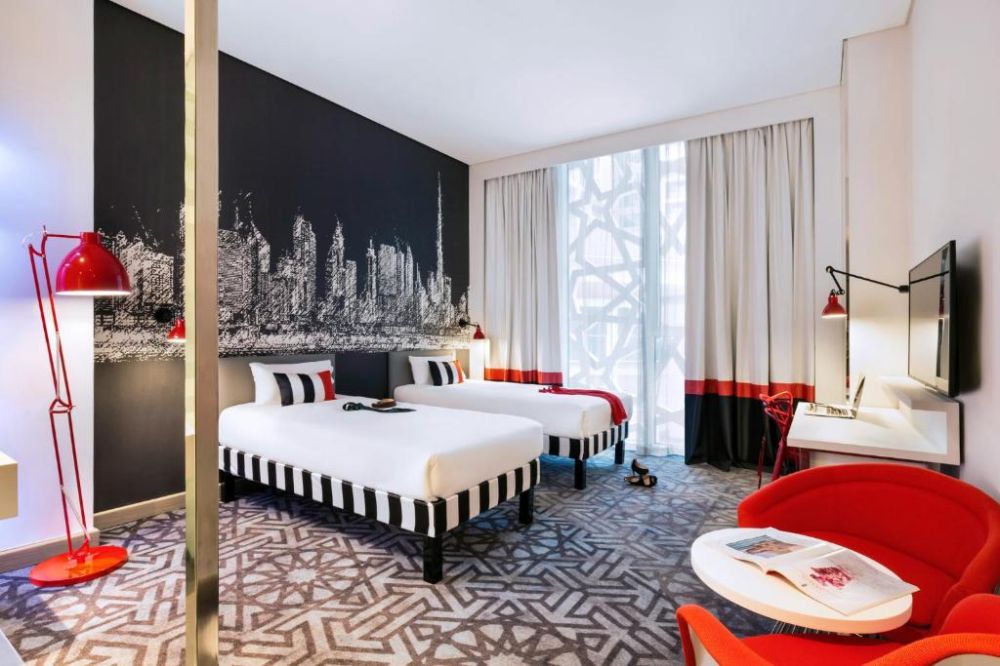 Twin Room, Ibis Styles Dubai Airport Hotel 3*