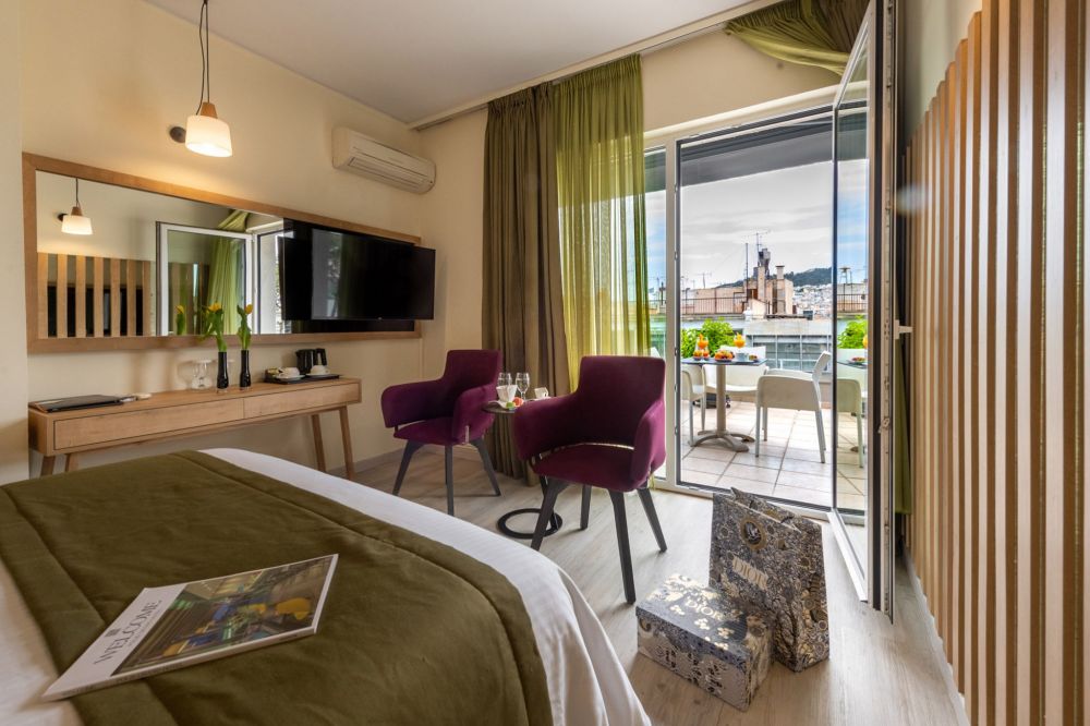 Executive Room Acropolis View With Private Terrace, Polis Grand Hotel 4*