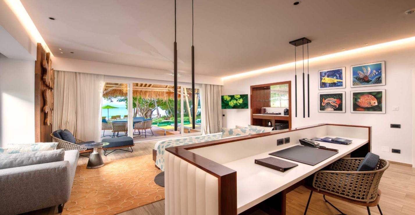 Family Beach Villa with Pool, Emerald Maldives Resort & Spa 5*