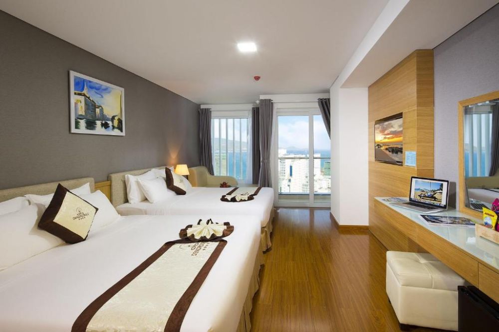 Family Room Balcony Sea View, Dendro Gold Hotel 4*
