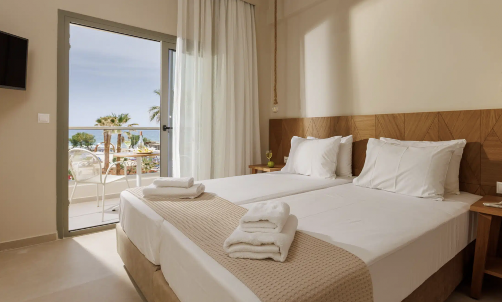 Junior Suite Sea View, Malia Bay Beach Hotel & Bungalow 4*