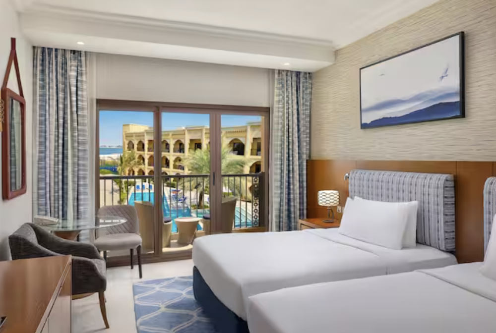 Guest Room With Pool View/ Sea View, DoubleTree by Hilton Resort & SPA Marjan Island 5*