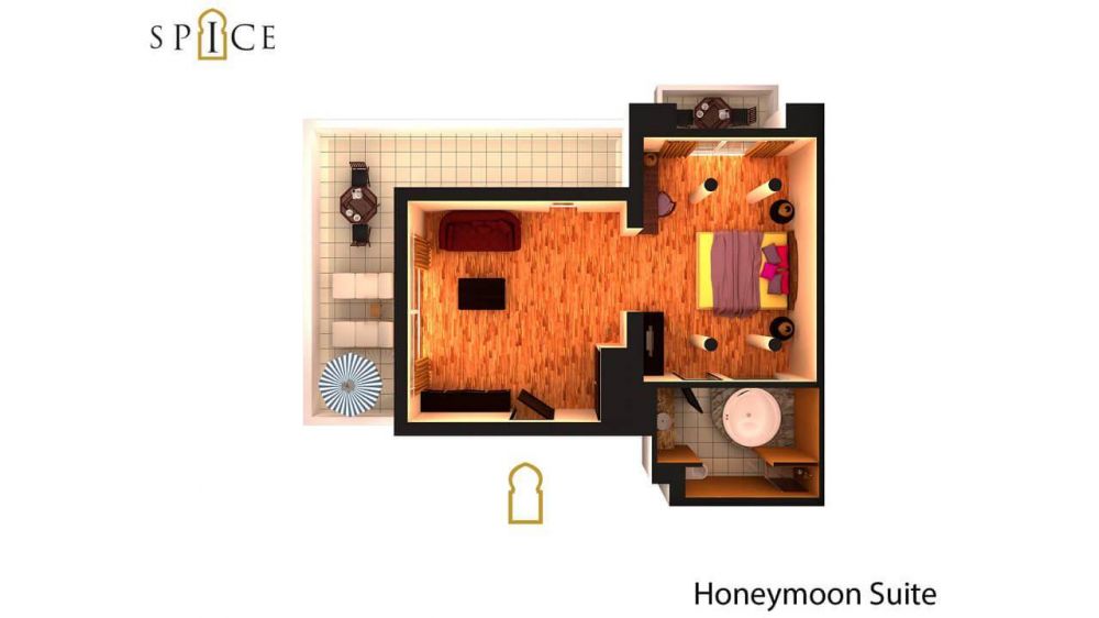 Honeymoon Suite, Spice Hotel & SPA 5*