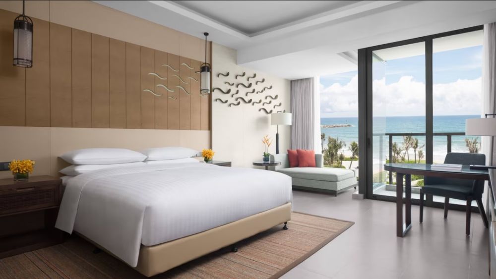 Deluxe Ocean View Room, Xiangshui Bay Marriott Resort & Spa 5*