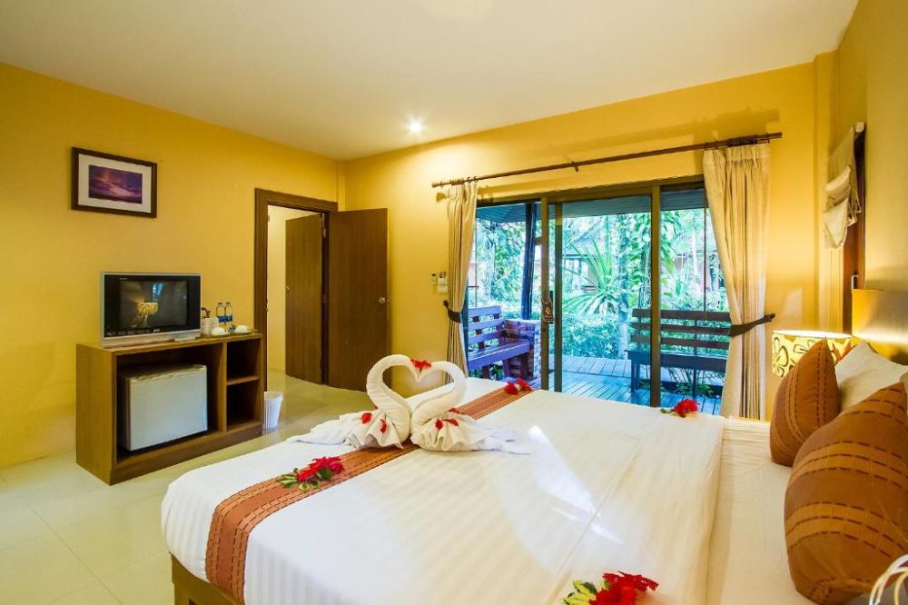 Twin Room with Garden View, Sunda Resort 3+