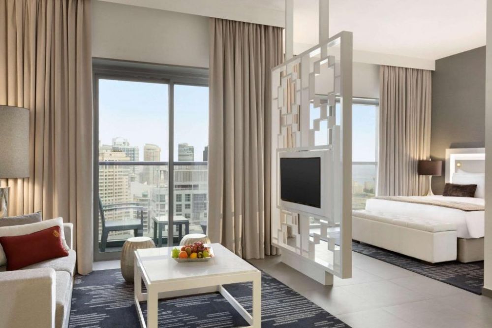 Marina View Grand Suite, The First Collection Marina Hotel (ex. Wyndham Dubai Marina) 4*