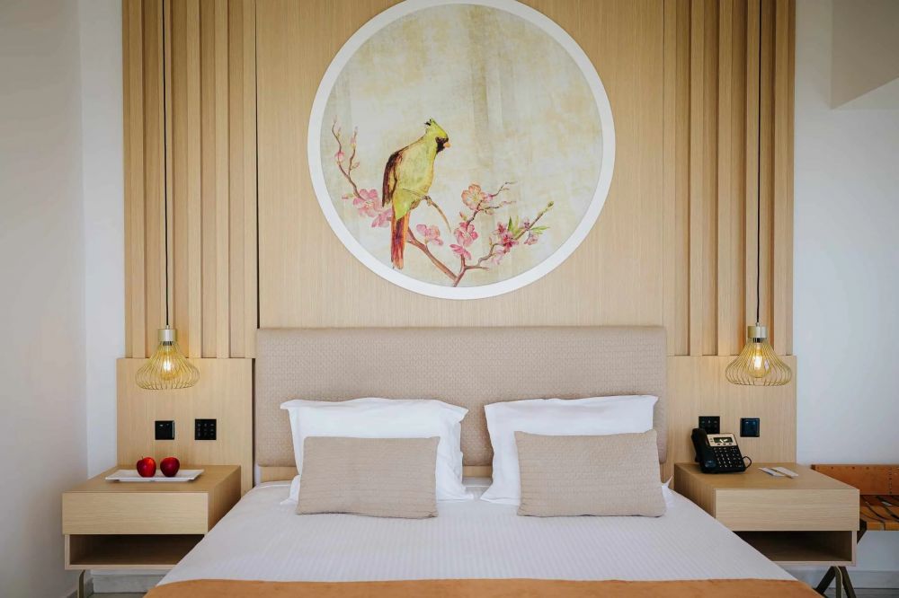 Deluxe Double Room with SV, NissiBlu Beach Resort 5*