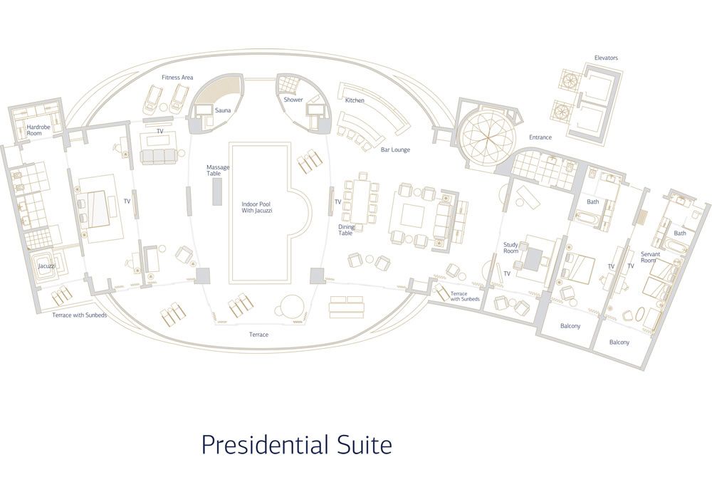 Presidential Suite, Cornelia Diamond Golf Resort 5*