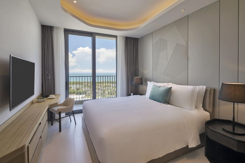 Two-Bedroom Deluxe Ocean View, Oakwood Apartment Sanya 4*