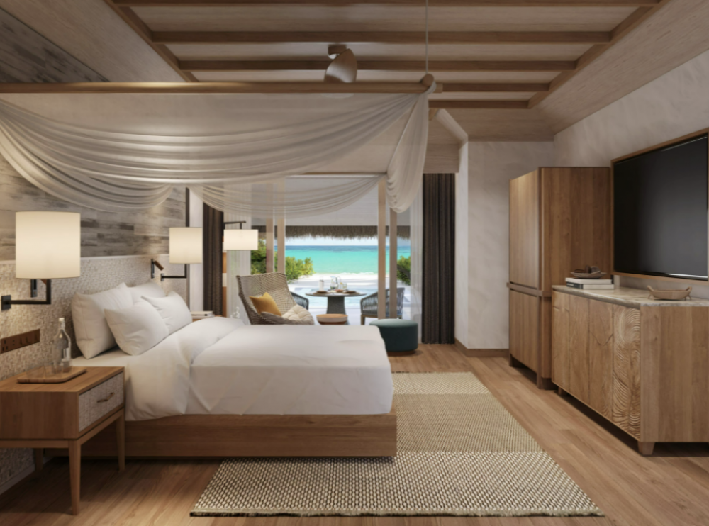 Deluxe Beach Villa With Pool, Six Senses Kanuhura 5* Deluxe (ex. Kanuhura Maldives) 5*