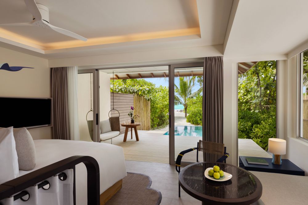 2 Bedroom Beach Pool Villa, Avani+ Fares Maldives Resort 5*