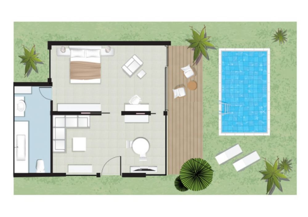 Honeymoon Suite Sea View Private Pool, Grecotel Cape Sounio Exclusive Resort 5*