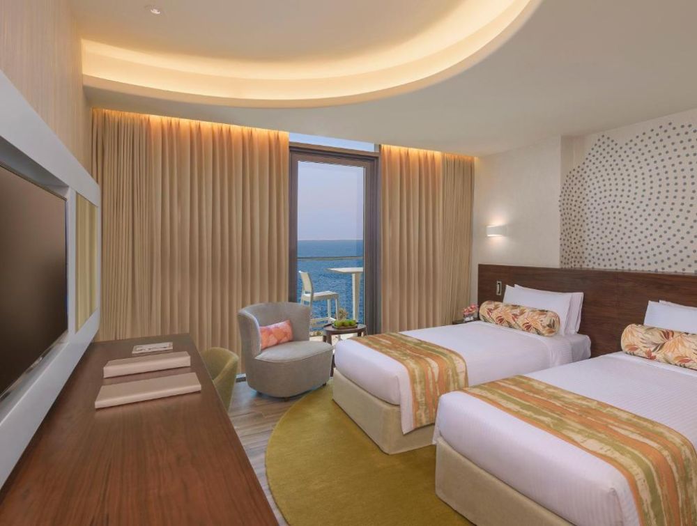 Deluxe Partial Sea View, The Retreat Palm Dubai Mgallery By Sofitel 5*