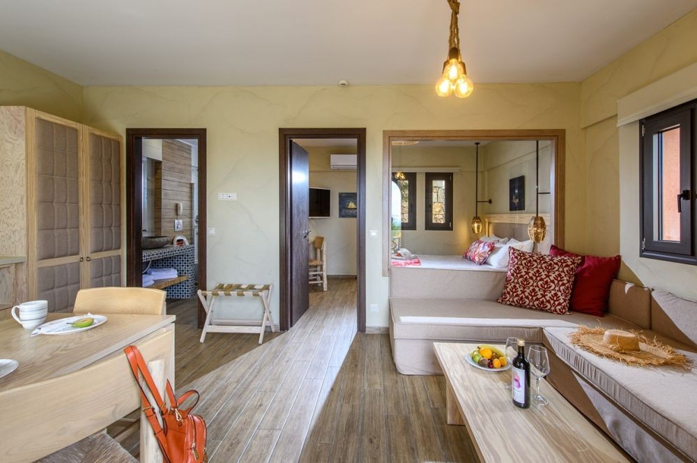 1 Bedroom Luxury Suite Inland View, Esperides Resort Crete, The Authentic Experience 5*