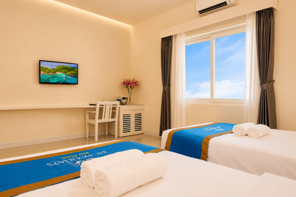 Deluxe Room Twin, KLC Holidays Phu Quoc 3*