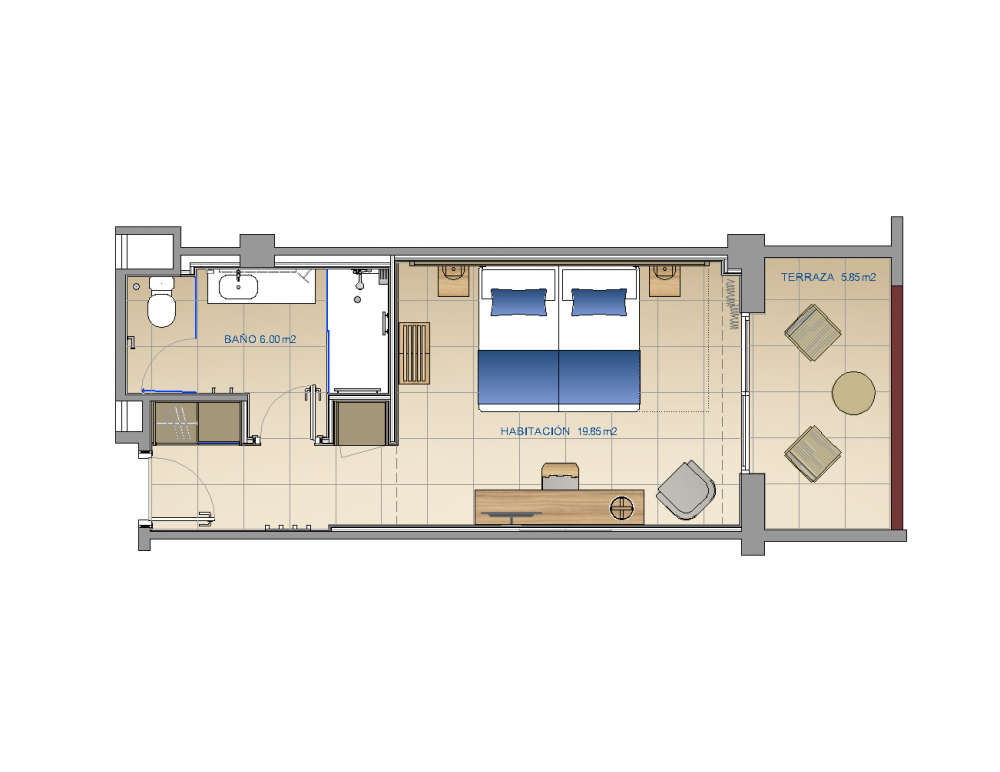 Superior Room, Estival Park Almaris 4*