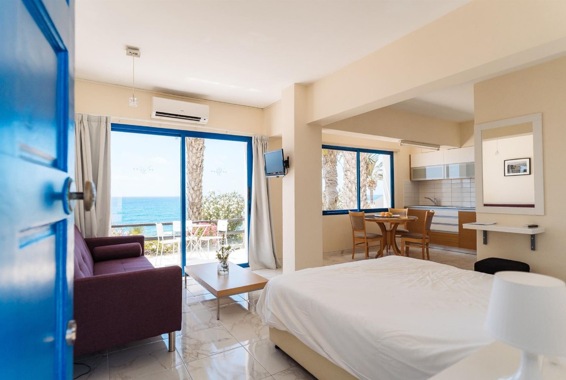 Superior Studio Sea View, Vrachia Beach Hotel & Suites | Adults Only 4*