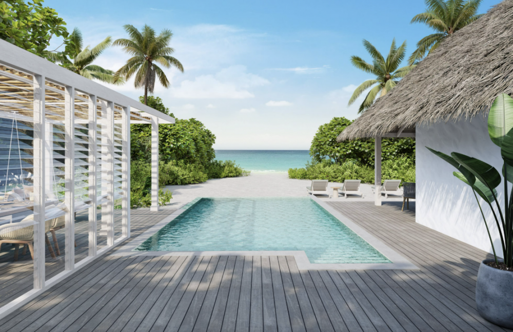 Two Bedroom Beach Villa With Pool, Six Senses Kanuhura 5* Deluxe (ex. Kanuhura Maldives) 5*