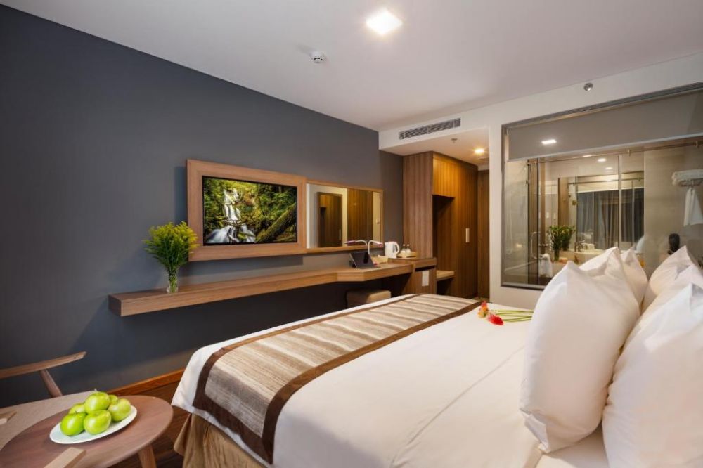 Deluxe City View/ Partial Sea View, Libra Hotel Nha Trang 4*