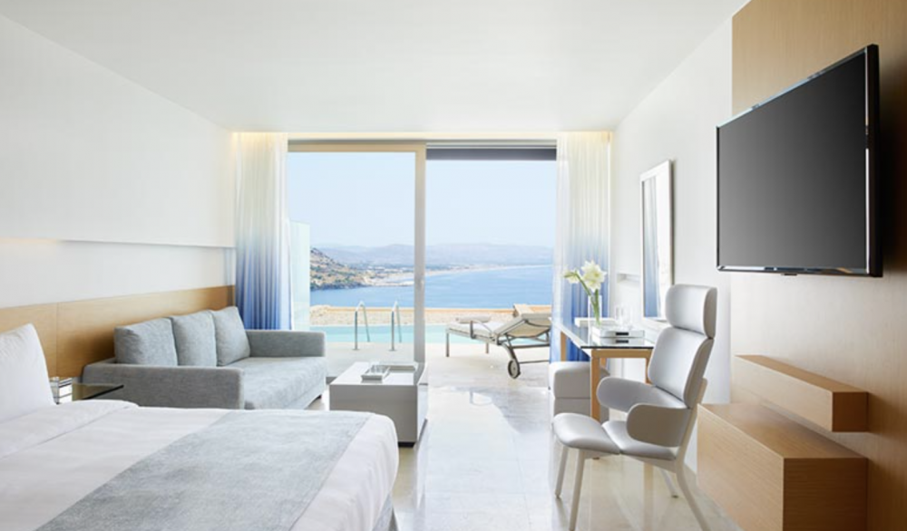 Junior Suite with Shared Pool, Lindos Blu Luxury Hotel and Suites 5*