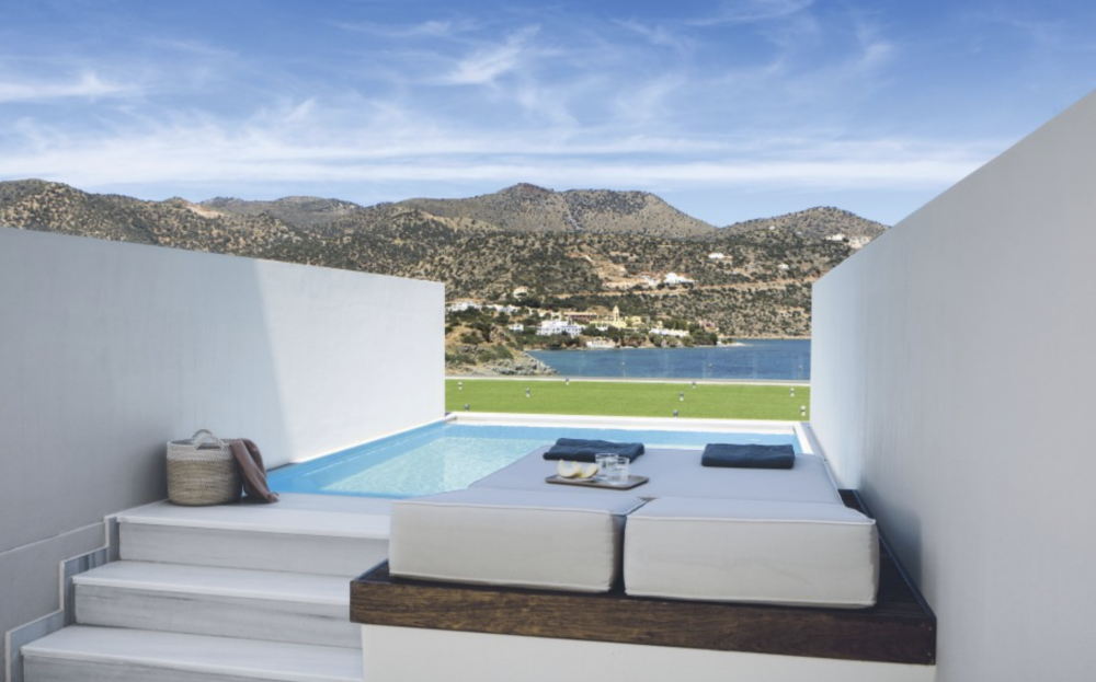 Deluxe Sea View Room - Private Pool, Wyndham Grand Crete Mirabello Bay 5*