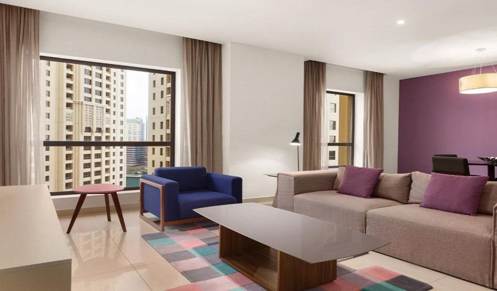 One Bedroom Apartment, Ramada Hotel & Suites By Wyndham Jbr (ex. Hawthorn Suites) 4*