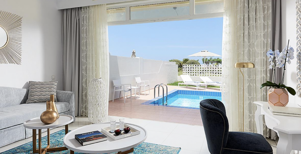 MYTHOS BEACH-FRONT VILLA WITH PRIVATE POOL, Mythos Palace Resort & Spa 5*