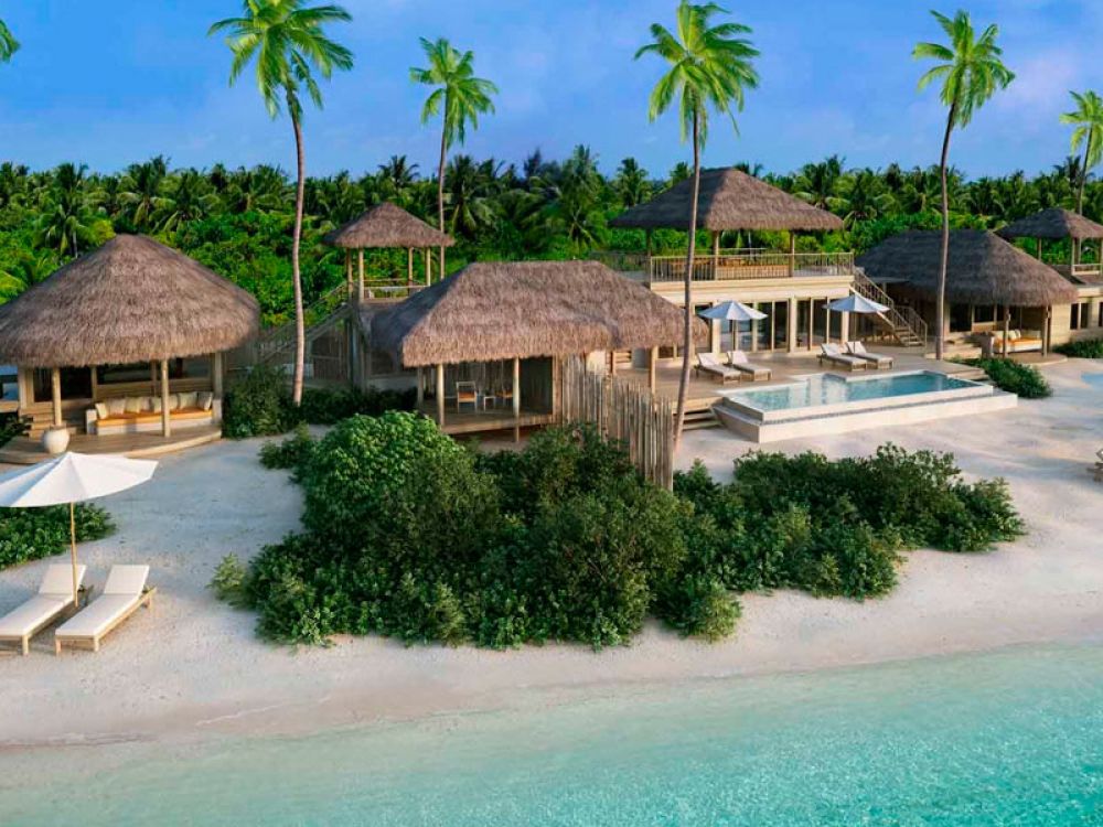Two-bedroom Ocean Beach Villa With Pool, Six Senses Laamu 5*