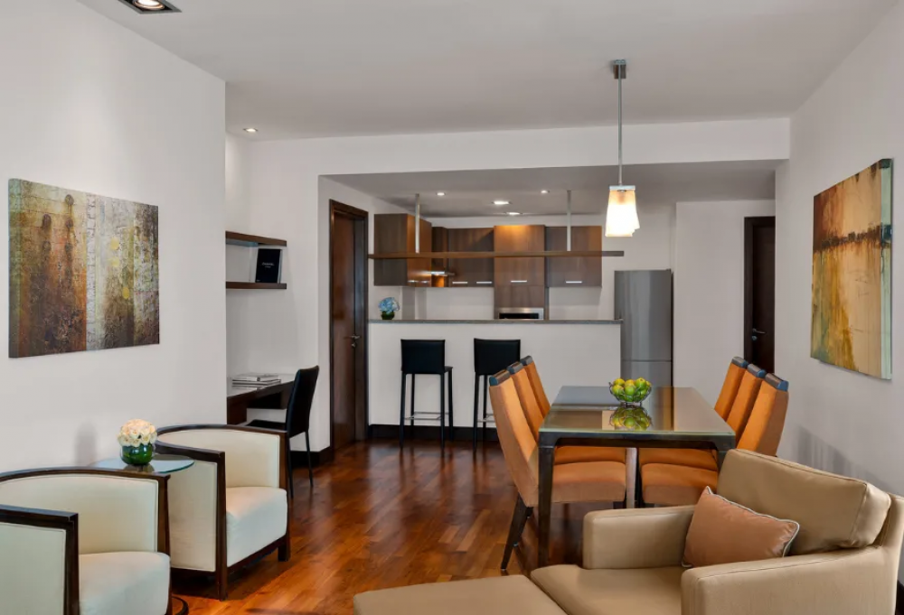 Premier Two Bedroom Sea View Apartment, La Suite Dubai Hotel & Apartments (ex. Fraser Suites) 5*