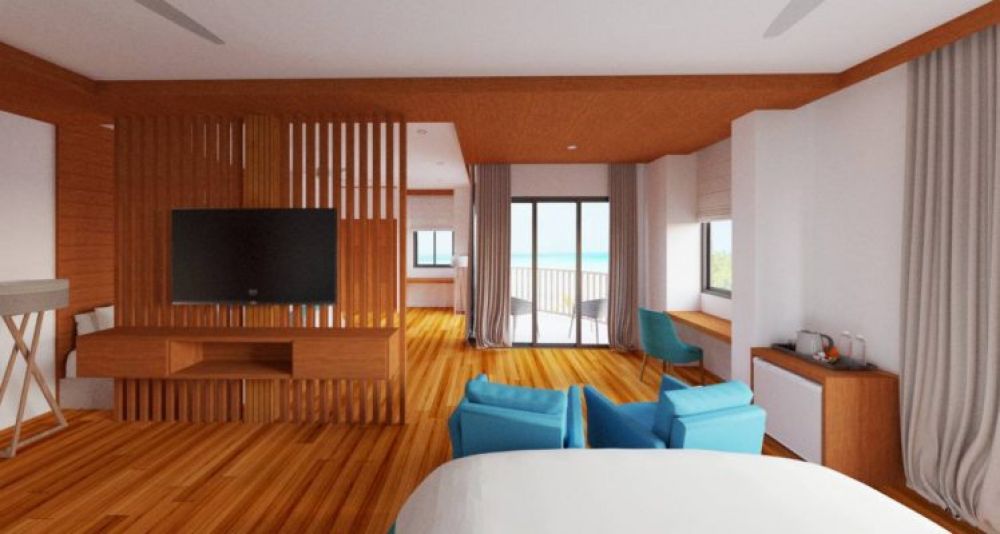 Family Suite Sea View – Balcony, Araamu Holidays & SPA 