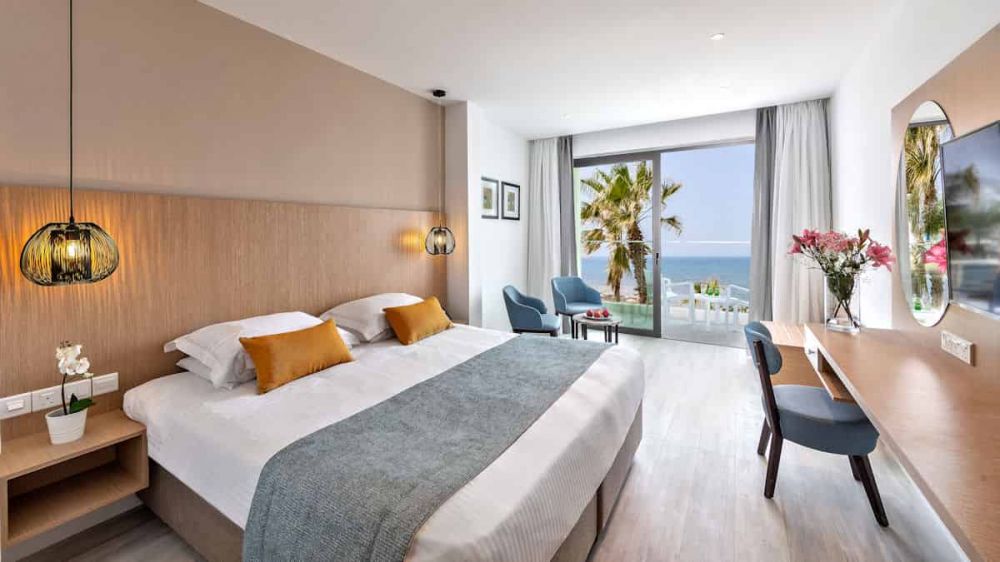 Twin / Double Sea View, Leonardo Crystal Cove Protaras (Adults Only 16+) 4*
