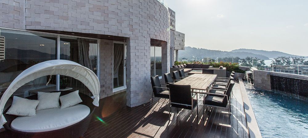 Seaview Penthouse Suite 4 Bedrooms, Patong Heritage Hotel 4*