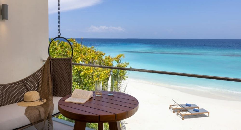 Two Bedroom Ocean View Pavilion, Avani+ Fares Maldives Resort 5*