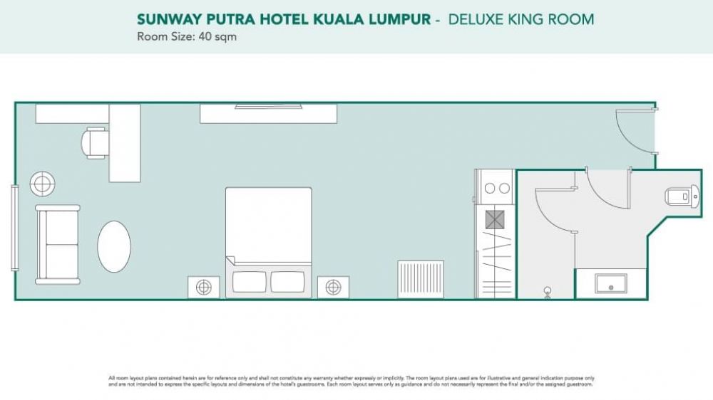 Deluxe Room, Sunway Putra Hotel, Kuala Lumpur 5*