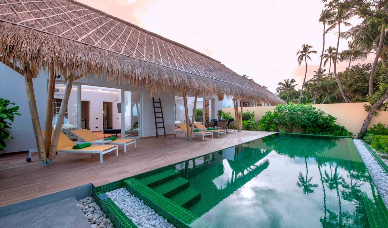 Family Beach Villa with Pool, Emerald Maldives Resort & Spa 5*