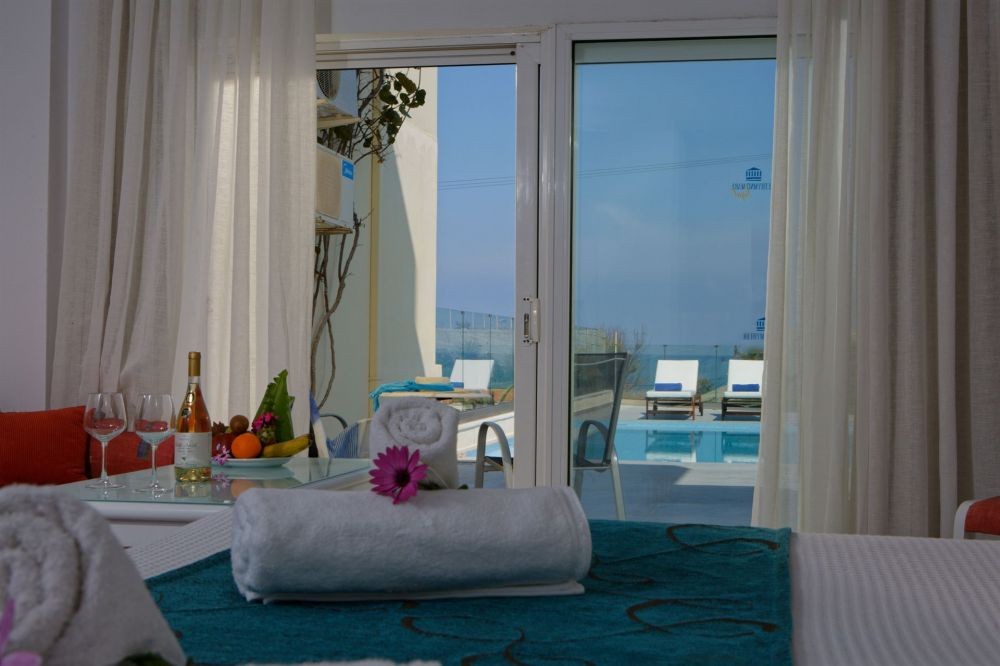 Suite 1 Bedroom Sea View/Private Pool, Rethymno Mare Royal & Water Park 5*