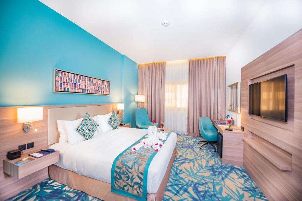 Deluxe King Room, Mena Plaza Al Barsha Dubai 4*