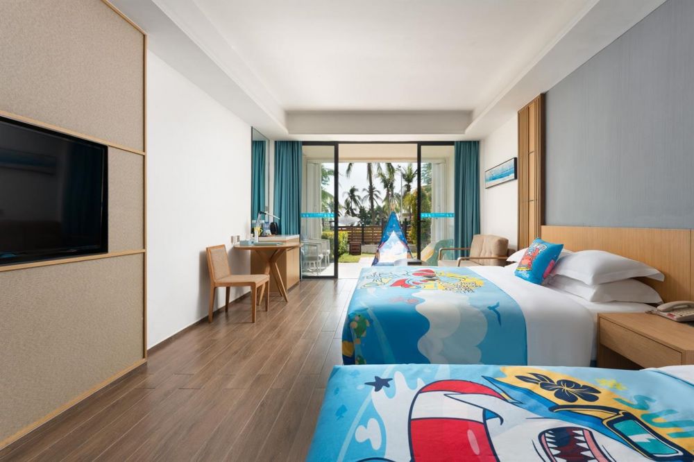 Poolside garden parent-child courtyard house, South China Hotel 4*