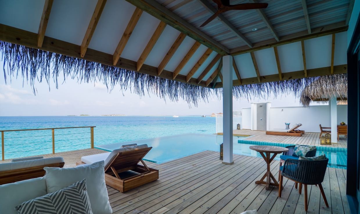 Two Bedroom Water Villa with Pool, Seaside Finolhu Maldives (ex Finolhu Maldives) 5*