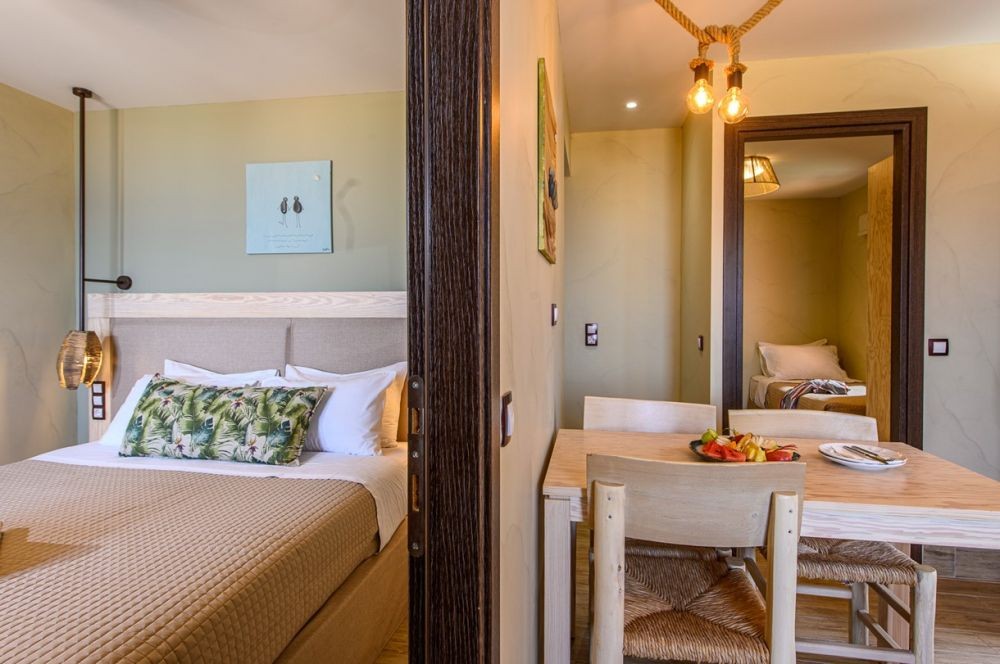 2 Bedroom Luxury Suite Sea View Outdoor Jacuzzi, Esperides Resort Crete, The Authentic Experience 5*