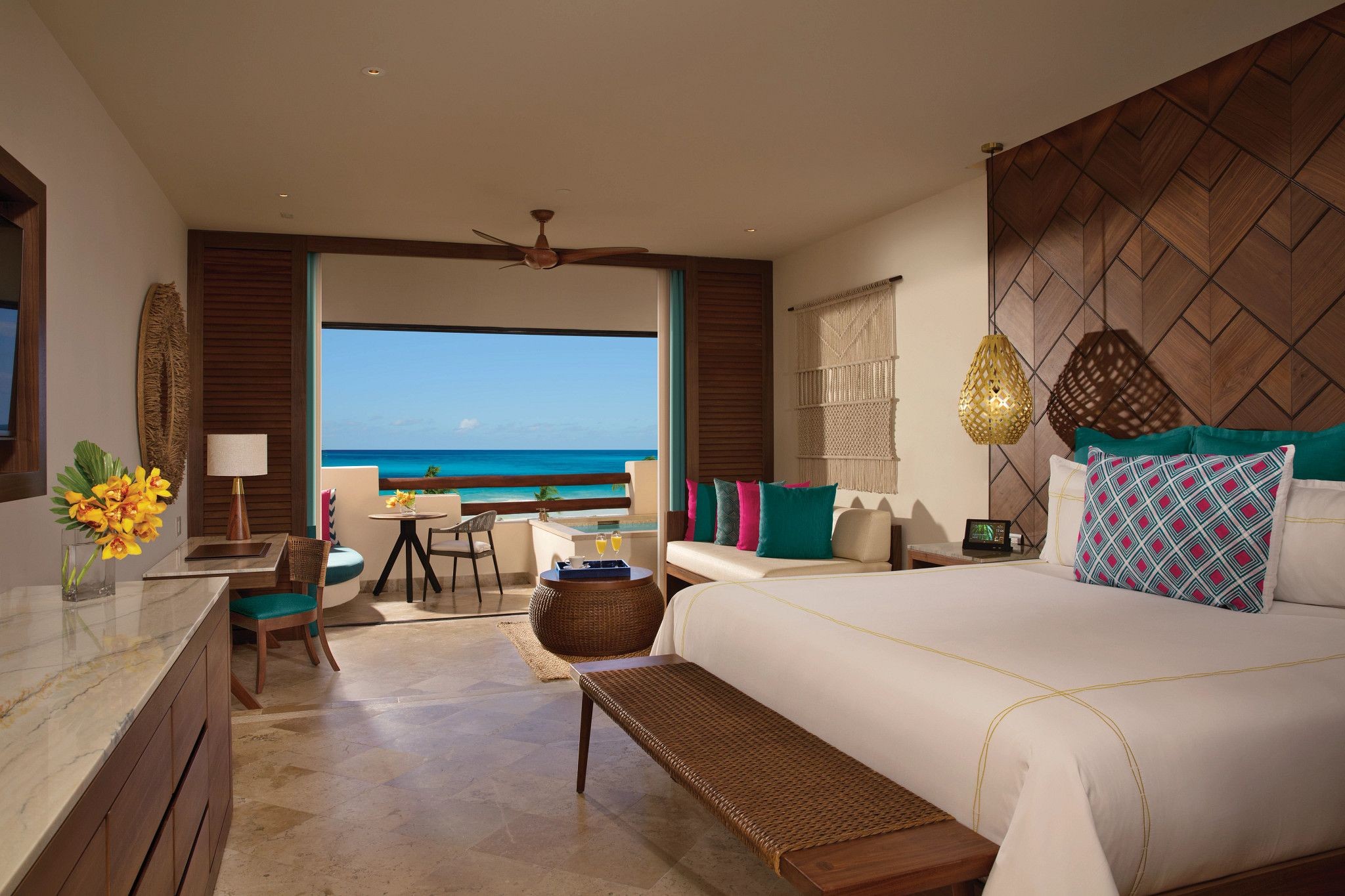 Preferred Club Junior Suite Ocean/ Ocean Front View, Secrets Maroma Beach Riviera Cancun | Adults Only 5*