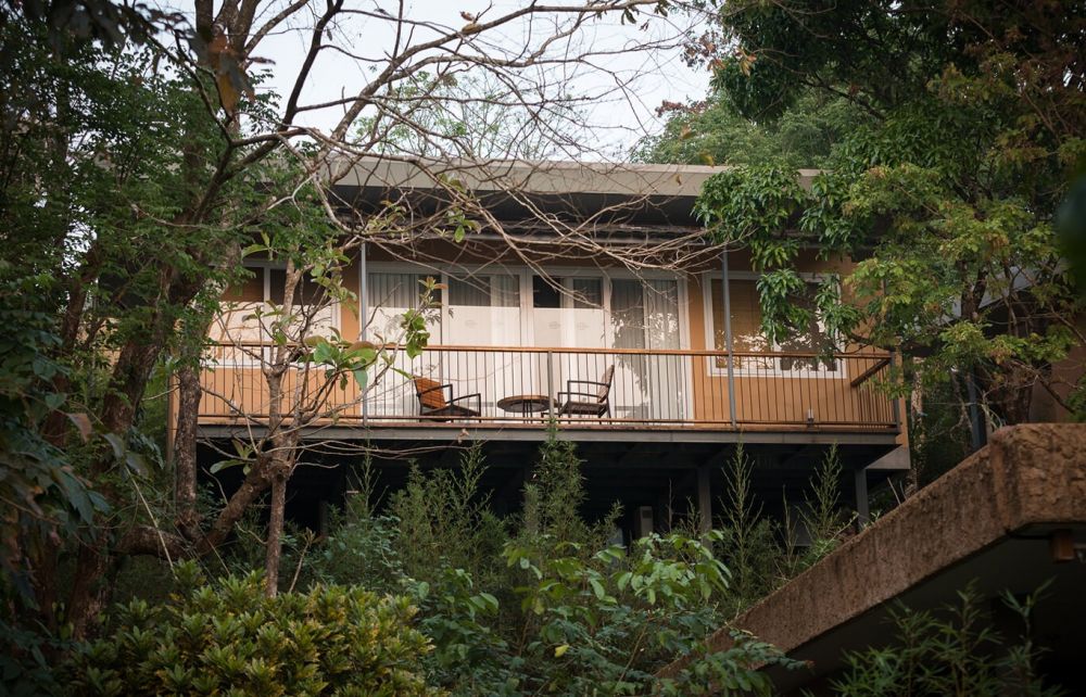 Cottage With Private Balcony Amidst Lush Foliage, Prakriti Shakti 