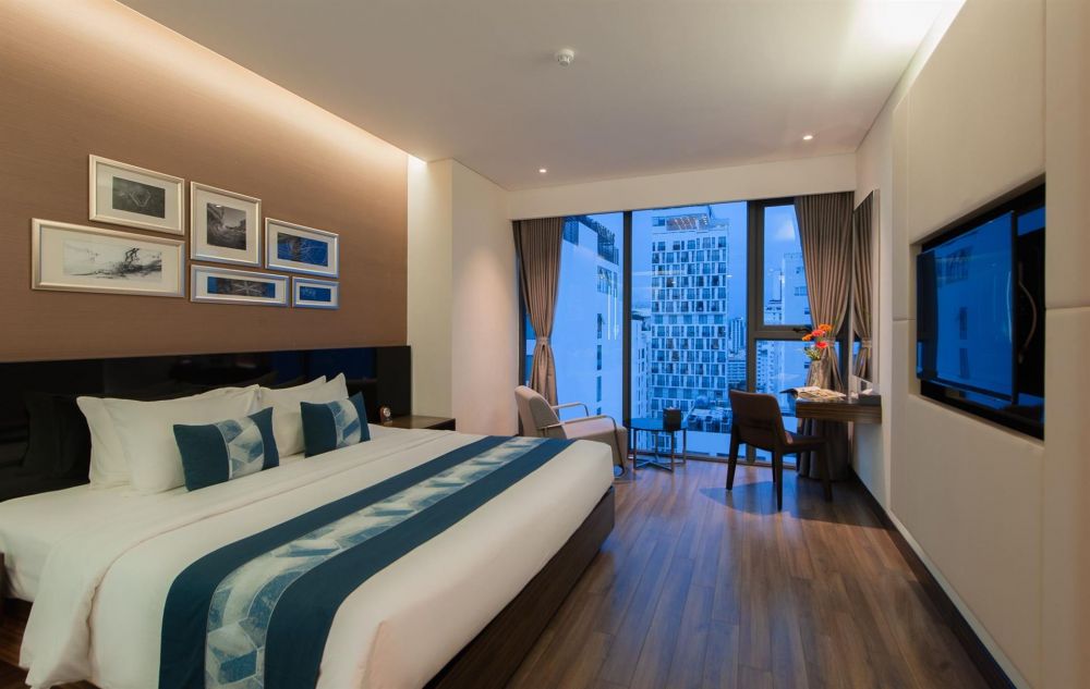 Grand Deluxe Partial Sea View, Queen Ann Nha Trang Hotel 5*