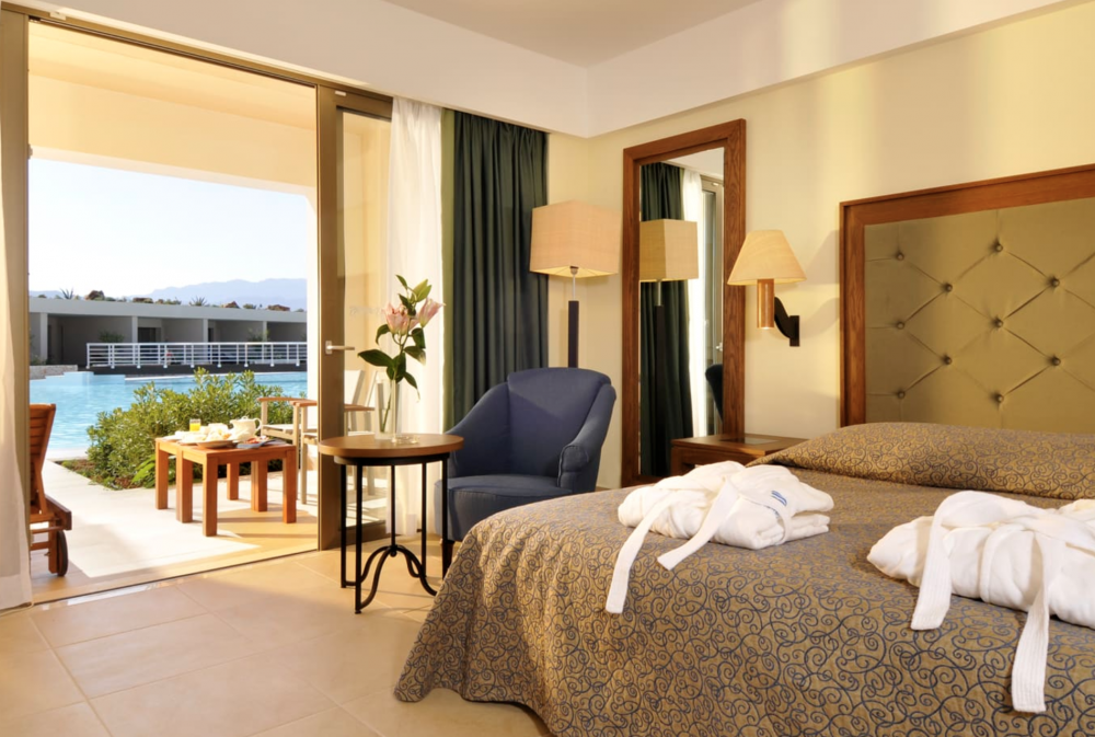 Deluxe Double Room With Direct Pool Access, Cavo Spada Luxury Sports & Leisure Resort & Spa Giannoulis 5*