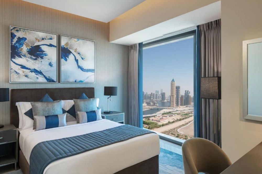Two Bedroom Suite City View, DAMAC Maison Aykon City Dubai 