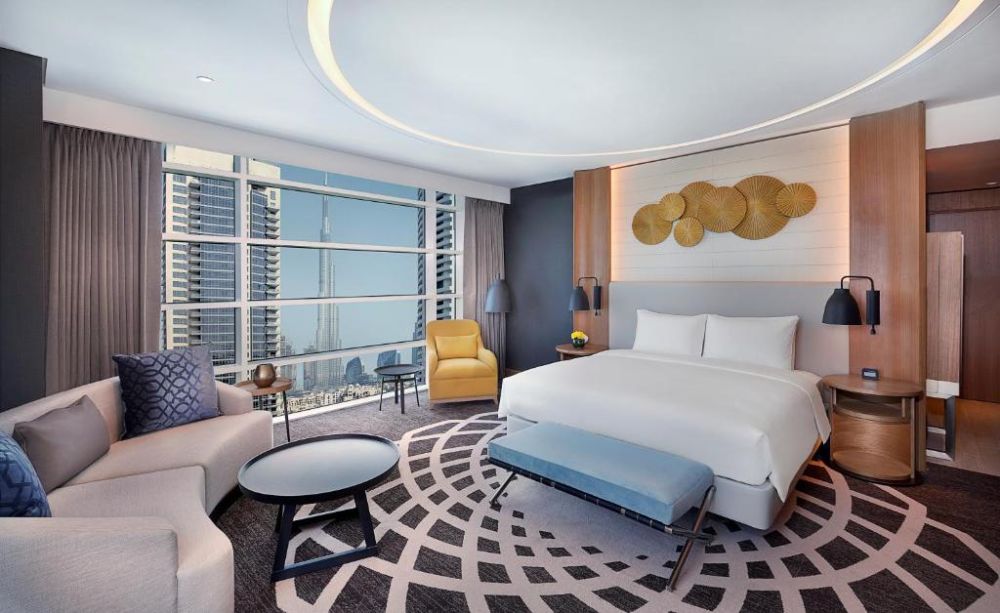 Deluxe Room, Doubletree by Hilton Dubai Business Bay 4*