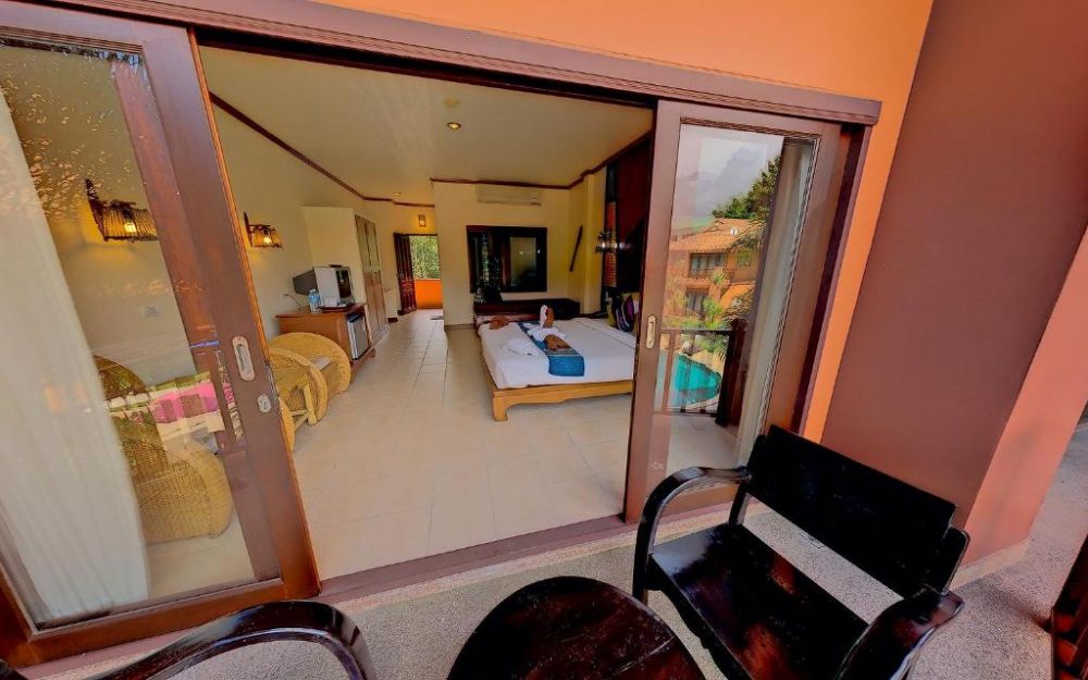 Deluxe With Balcony And Pool View, Andamanee Boutique Resort 3+