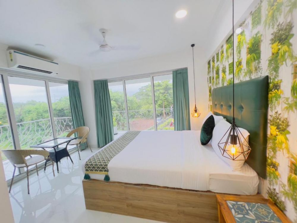 Luxury Room with 2 Balcony, The Mayfield Resort Vagator 